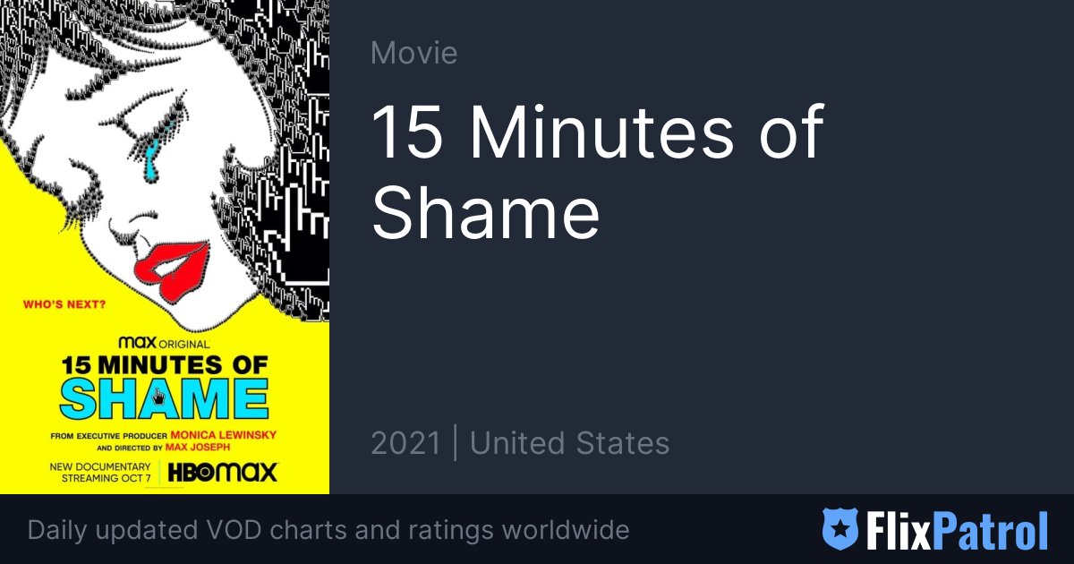 15 Minutes of Shame Similar Movies • FlixPatrol