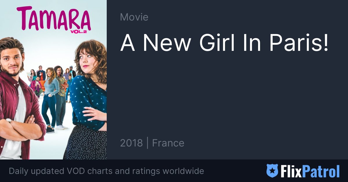 A New Girl In Paris! • FlixPatrol
