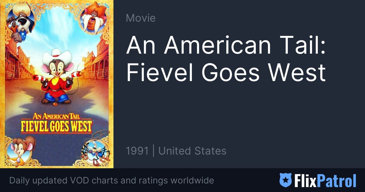 An American Tail: Fievel Goes West • FlixPatrol