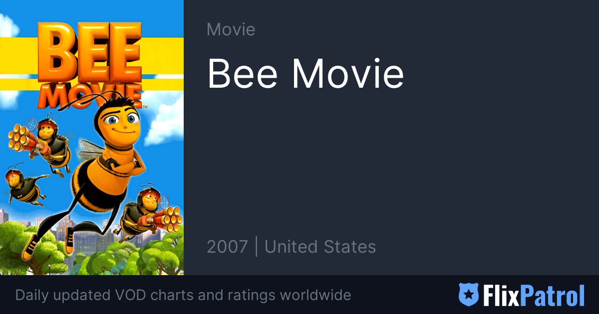 Bee Movie • FlixPatrol