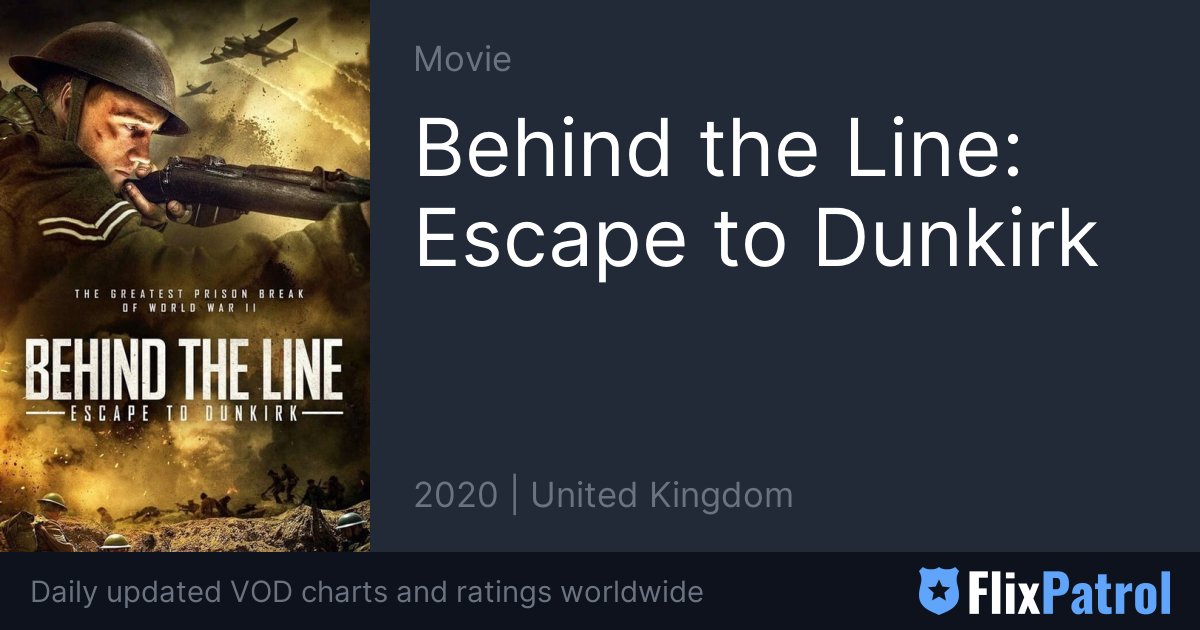 Behind the Line: Escape to Dunkirk Streaming • FlixPatrol