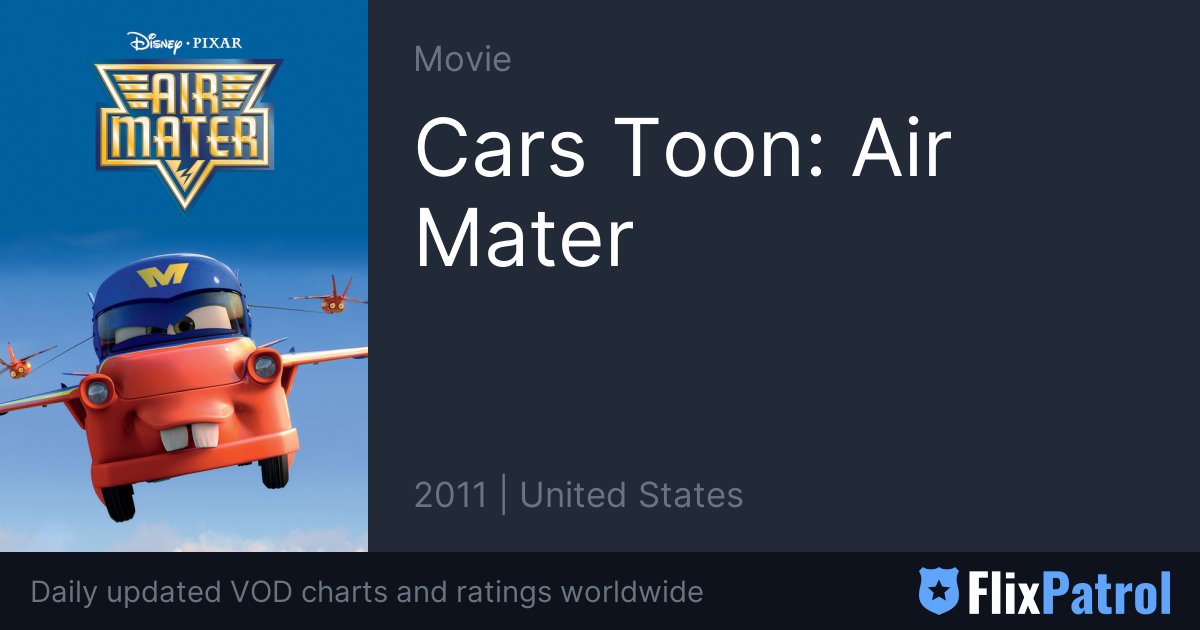 Cars Toon: Air Mater • FlixPatrol