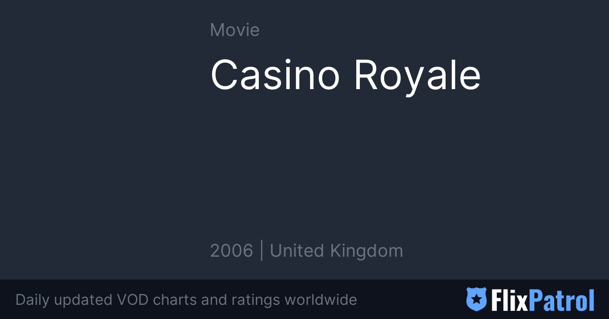 Fmovies casino royale hot sale