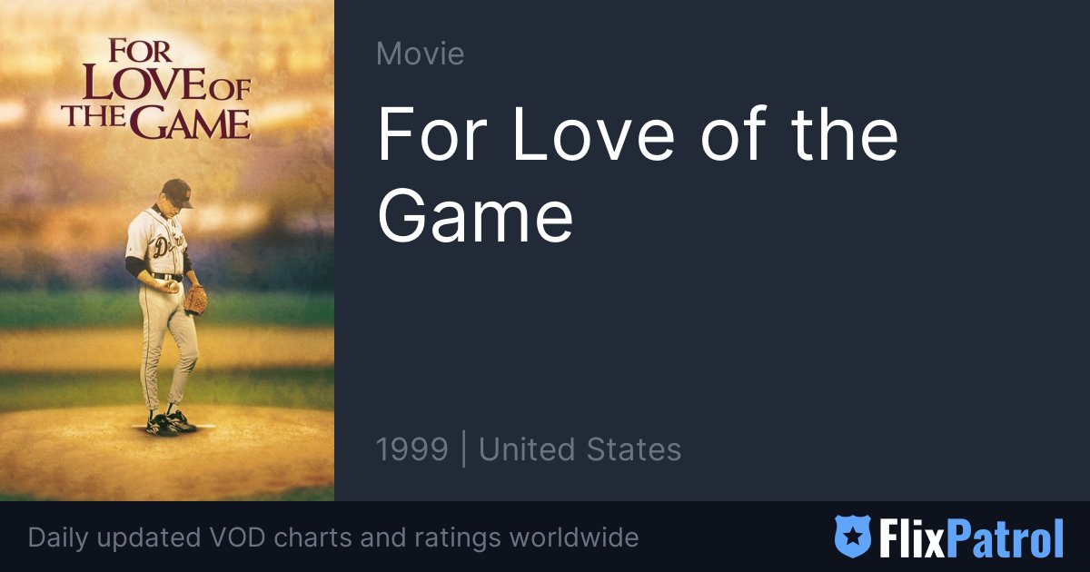 For Love of the Game (1999)