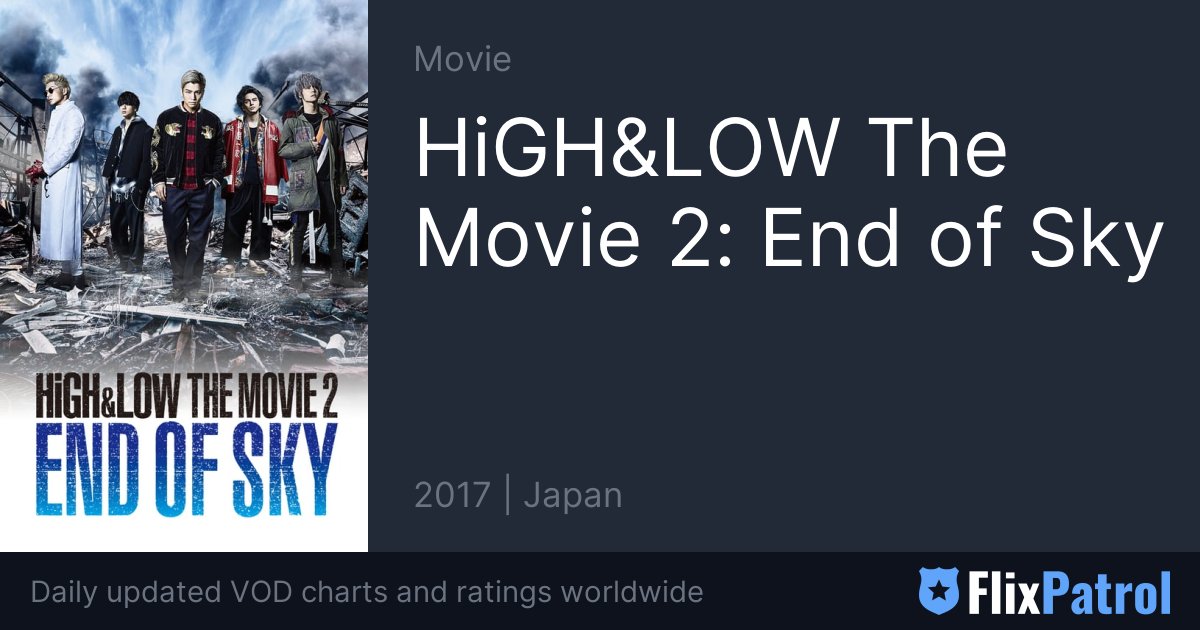 high&low the movie 2 / end of sky