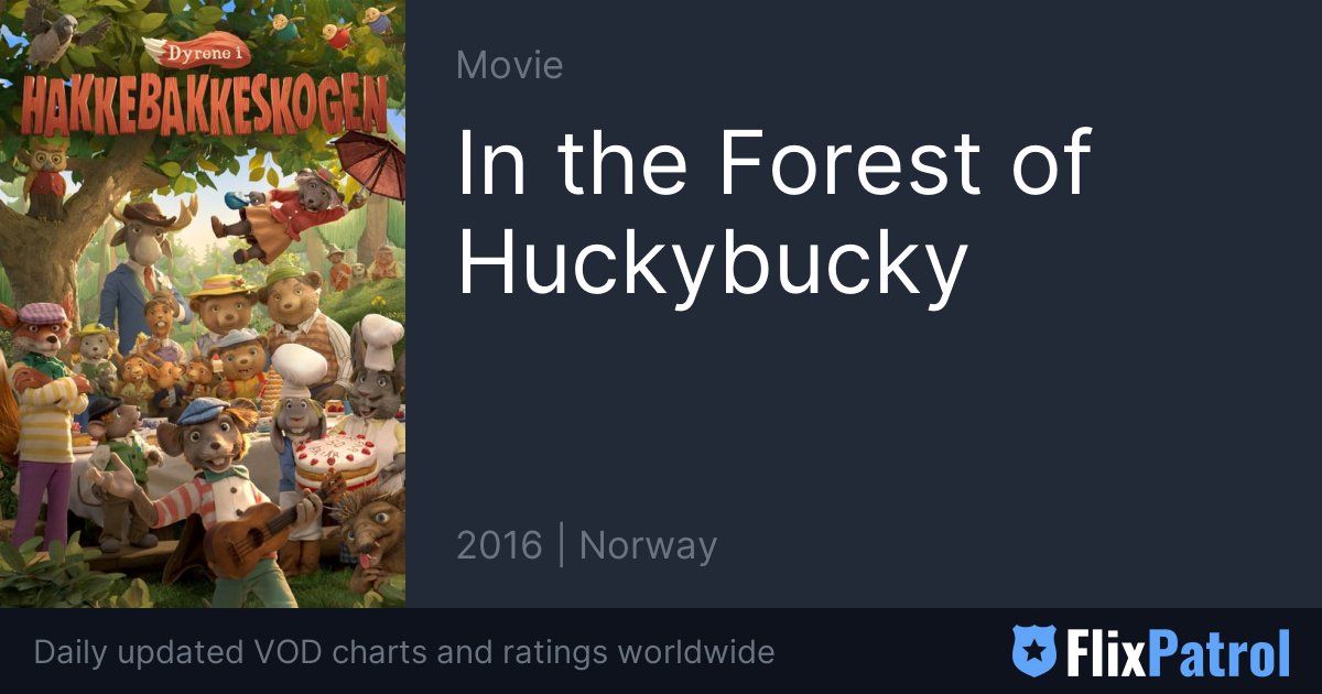 In The Forest Of Huckybucky Streaming Flixpatrol