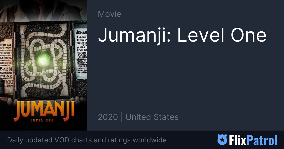 Jumanji level best sale one full movie