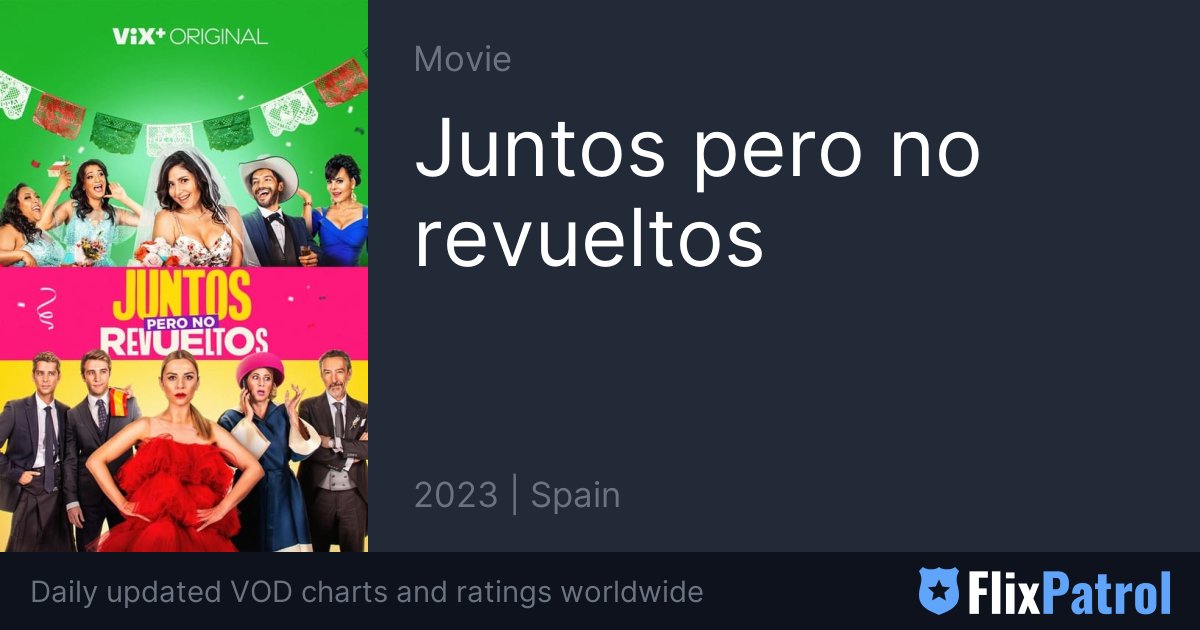 Juntos pero no revueltos • FlixPatrol