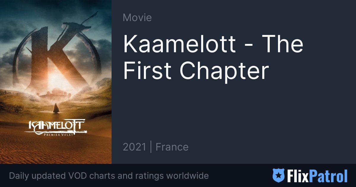 Kaamelott - The First Chapter Streaming • FlixPatrol