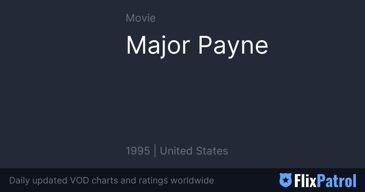 major payne 1995