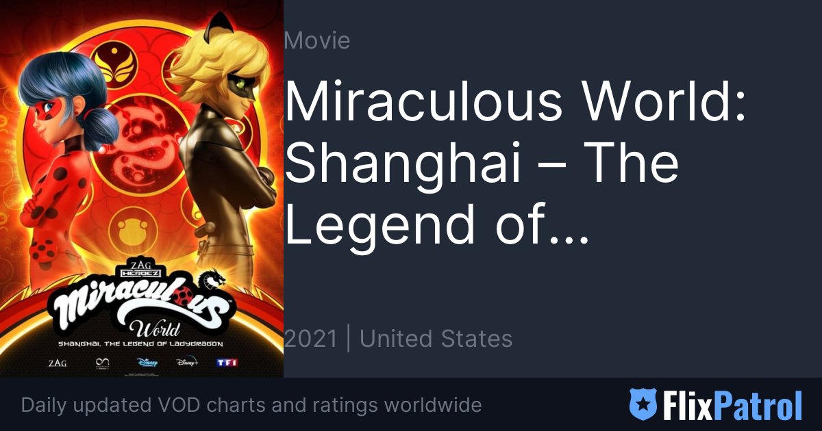 Is 'Miraculous World: Shanghai, The Legend of Ladydragon' on Disney+ US -  Where to Watch the Movie - New On Disney+ US