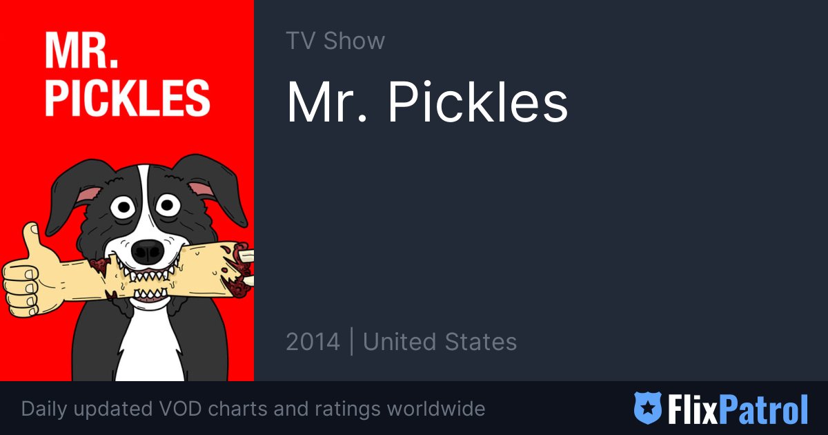 Mr. Pickles • FlixPatrol