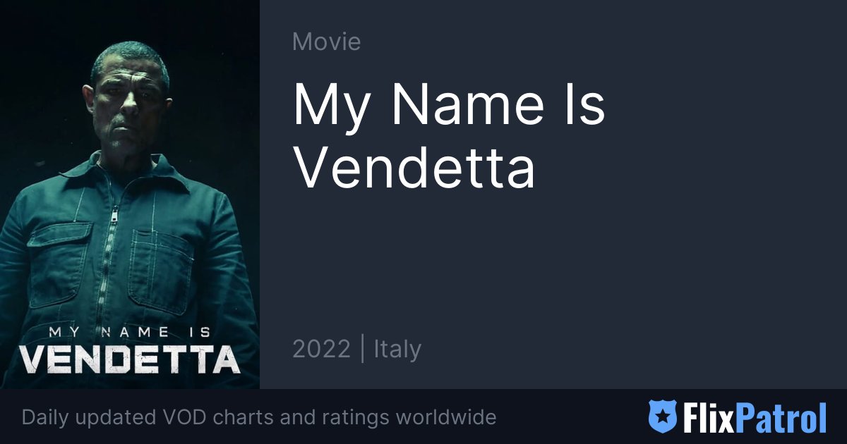 My Name Is Vendetta (2022) - IMDb