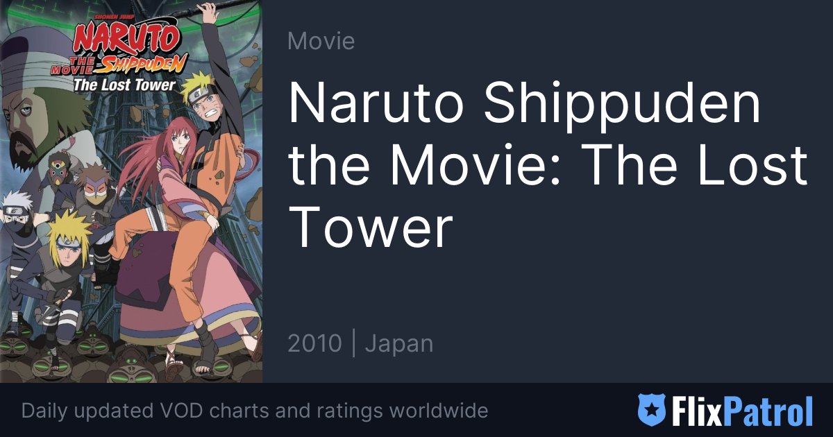 FILM: Naruto Shippuden The Movie: The Lost Tower 