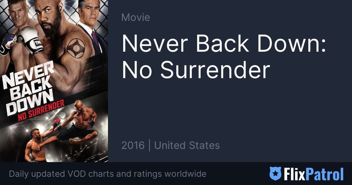 Never Back Down: No Surrender - Apple TV