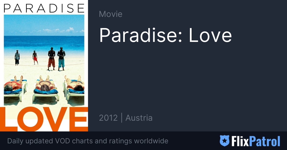 Paradise: Love Similar Movies • FlixPatrol