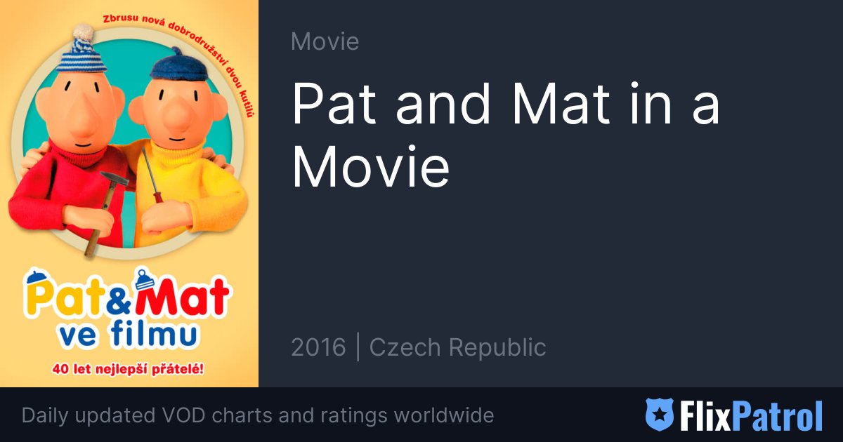 Pat and Mat in a Movie • FlixPatrol