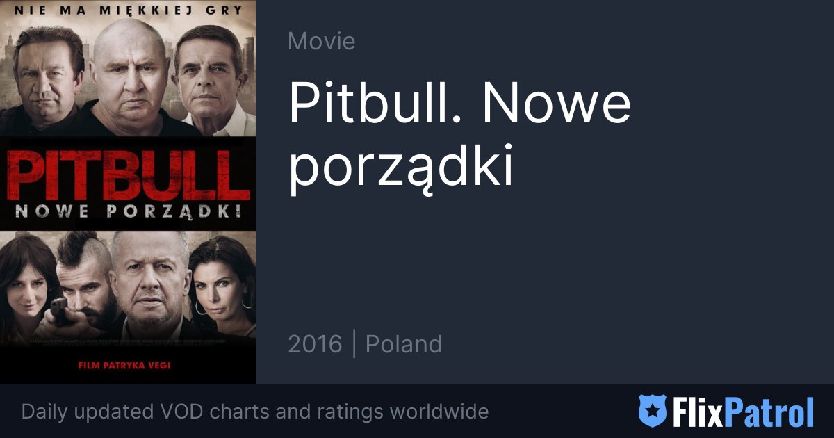 Pitbull. Nowe porządki Similar Movies • FlixPatrol