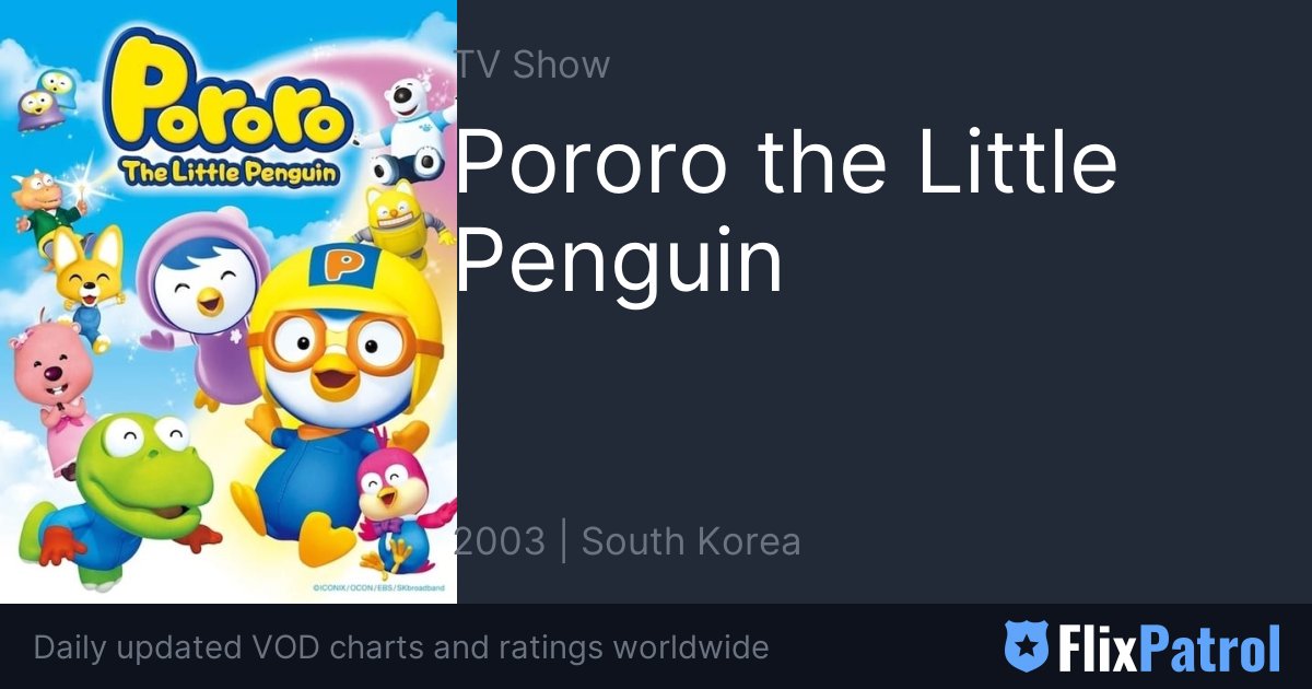 Pororo The Little Penguin • FlixPatrol