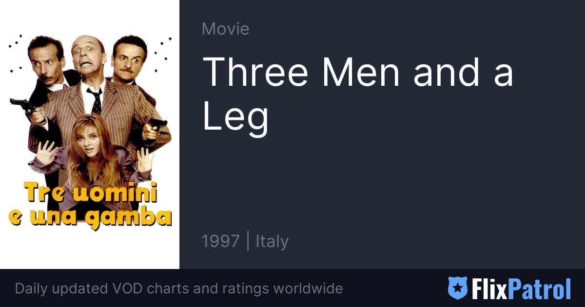 Three Men and a Leg • FlixPatrol
