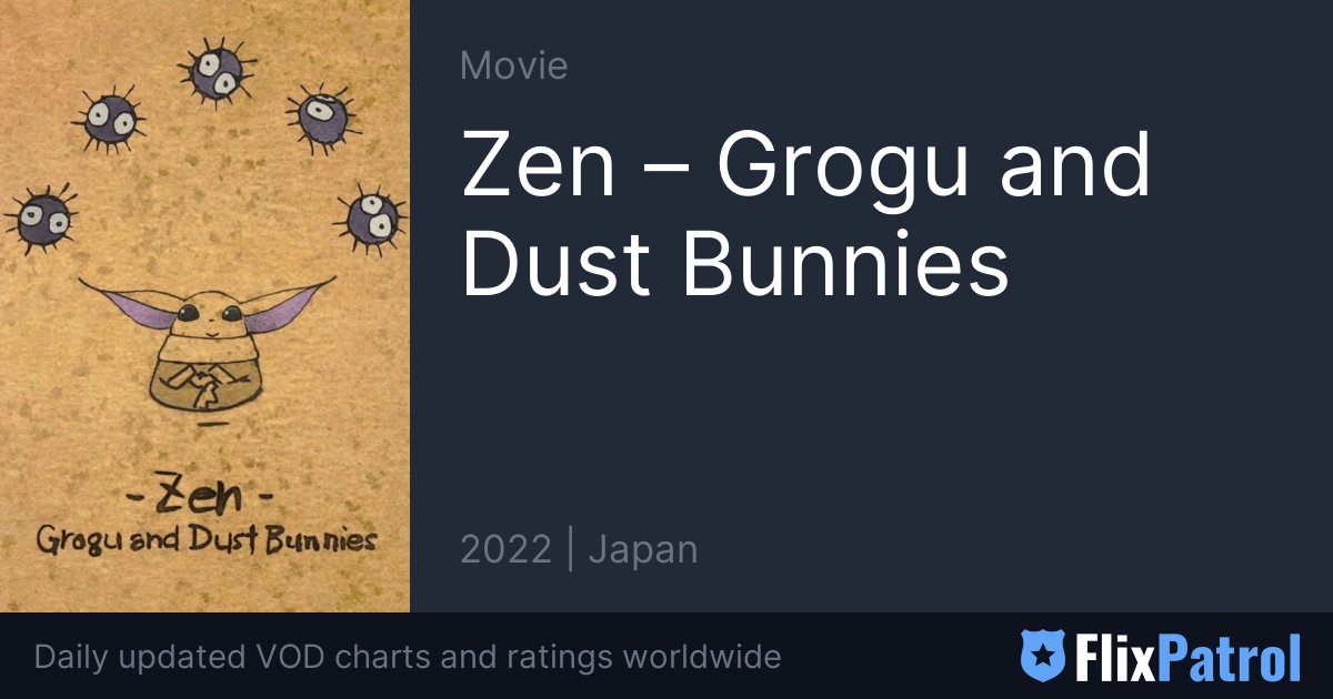 Zen Grogu And Dust Bunnies FlixPatrol