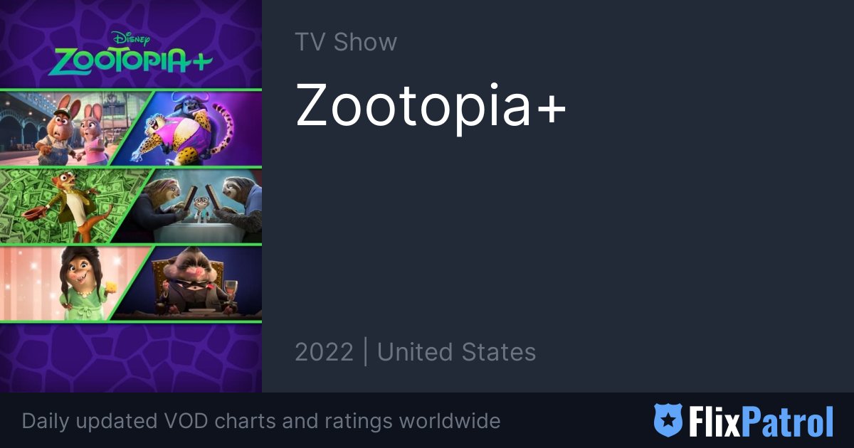 Zootopia+ • FlixPatrol